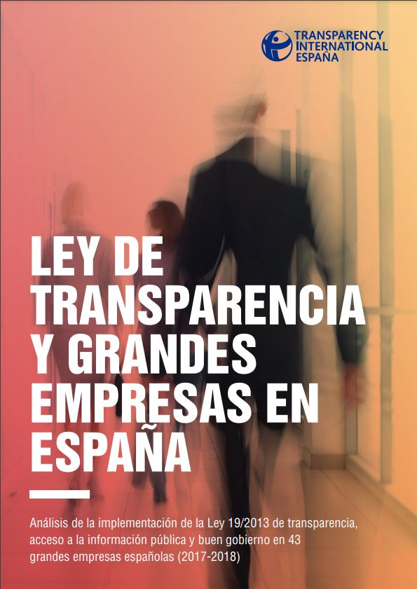 Ley de Transparencia y Grandes Empresas en España